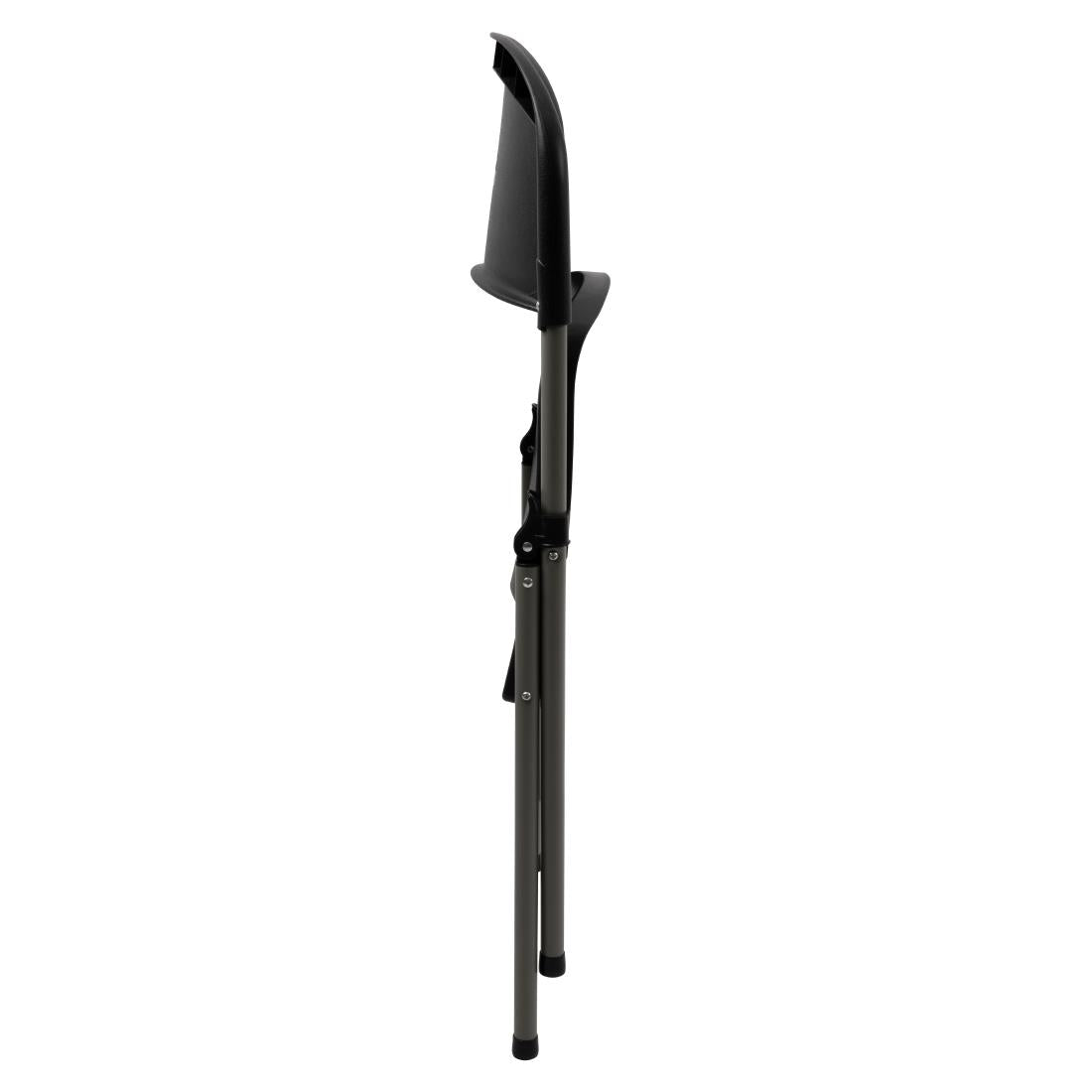 CE693 Bolero opklapbare stoelen zwart (2 stuks)