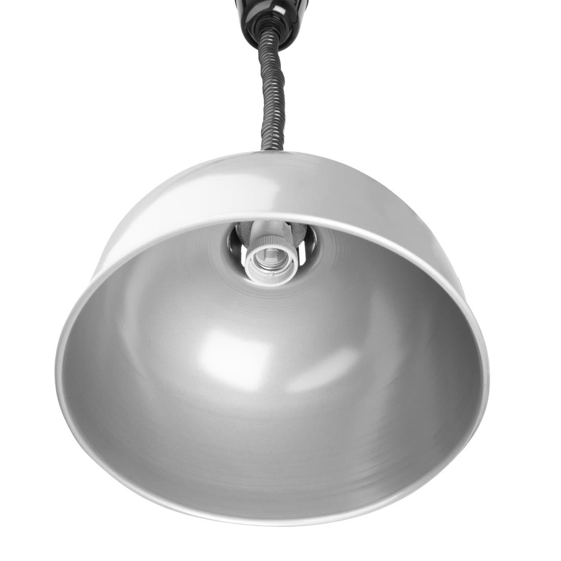 DY461 Buffalo verstelbare warmtelamp zilver 250W