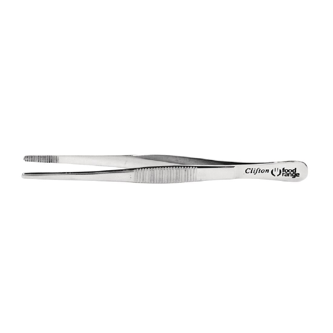 CC163 RVS micro pincet met ronde punt 16cm