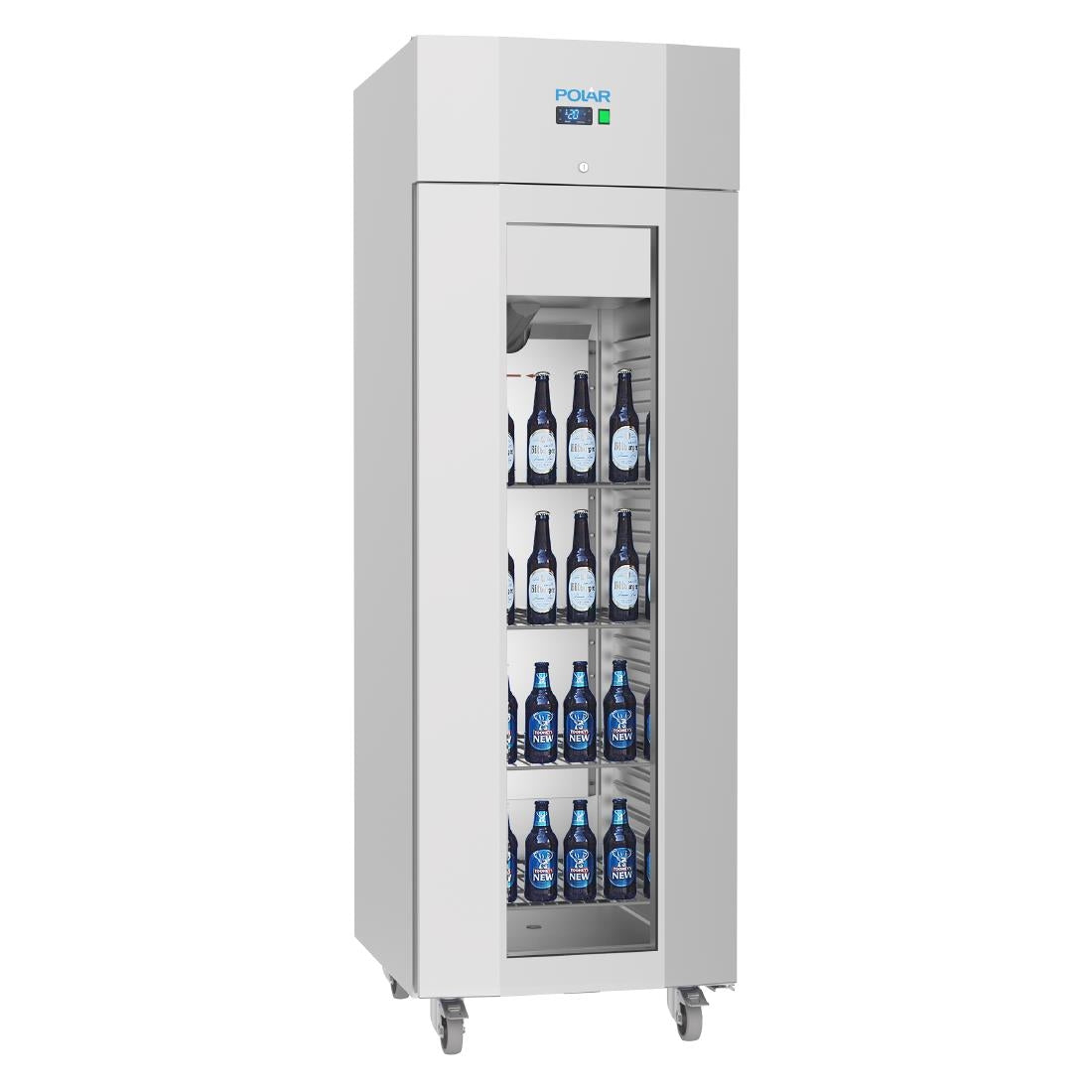 UA040 Polar U-Serie Energiezuinige Eendeur Staande Display Koelkast