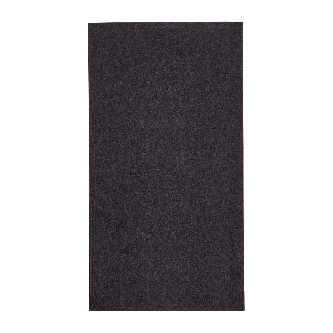 FE233 Fiesta Recyclable lunchservetten 1/8 vouw zwart 330mm (2000 stuks)