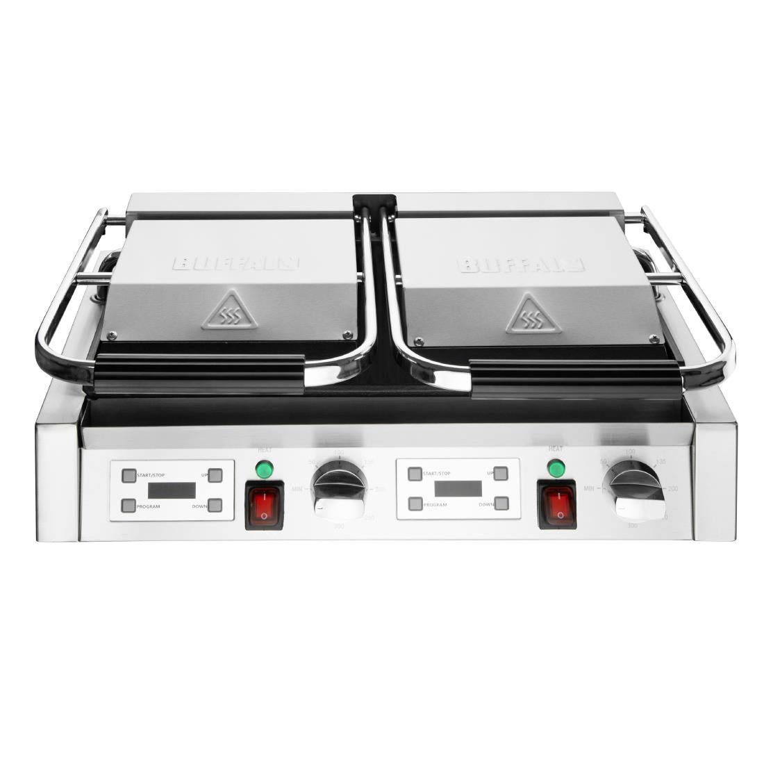 CU610 Buffalo Extra Grote Contactgrill Dubbele Vlakke Plaat