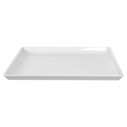 GF076 APS Float platte melamine schaal wit GN 1/2
