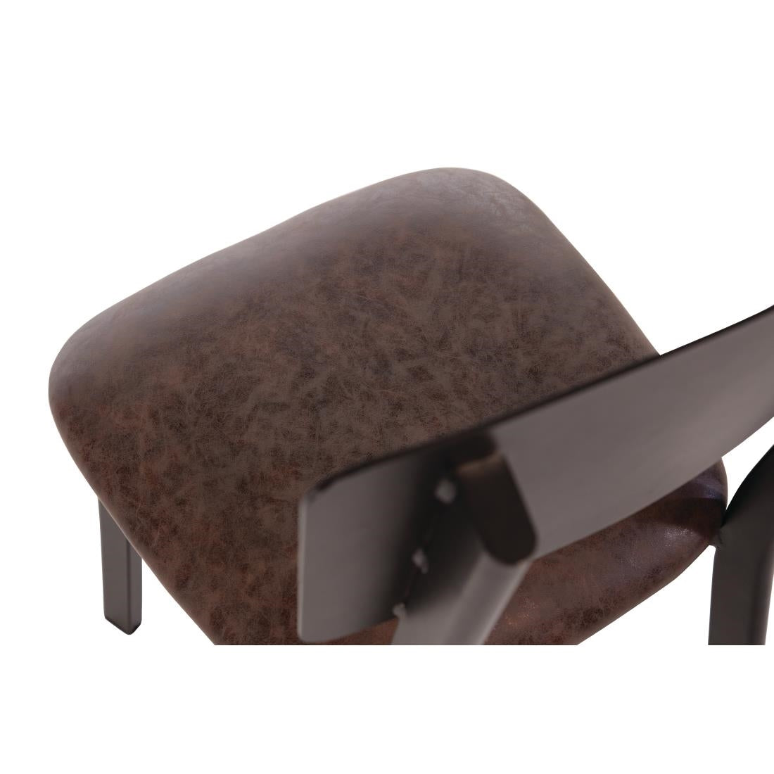DR301 Bolero vintage stoel mokka (4 stuks)