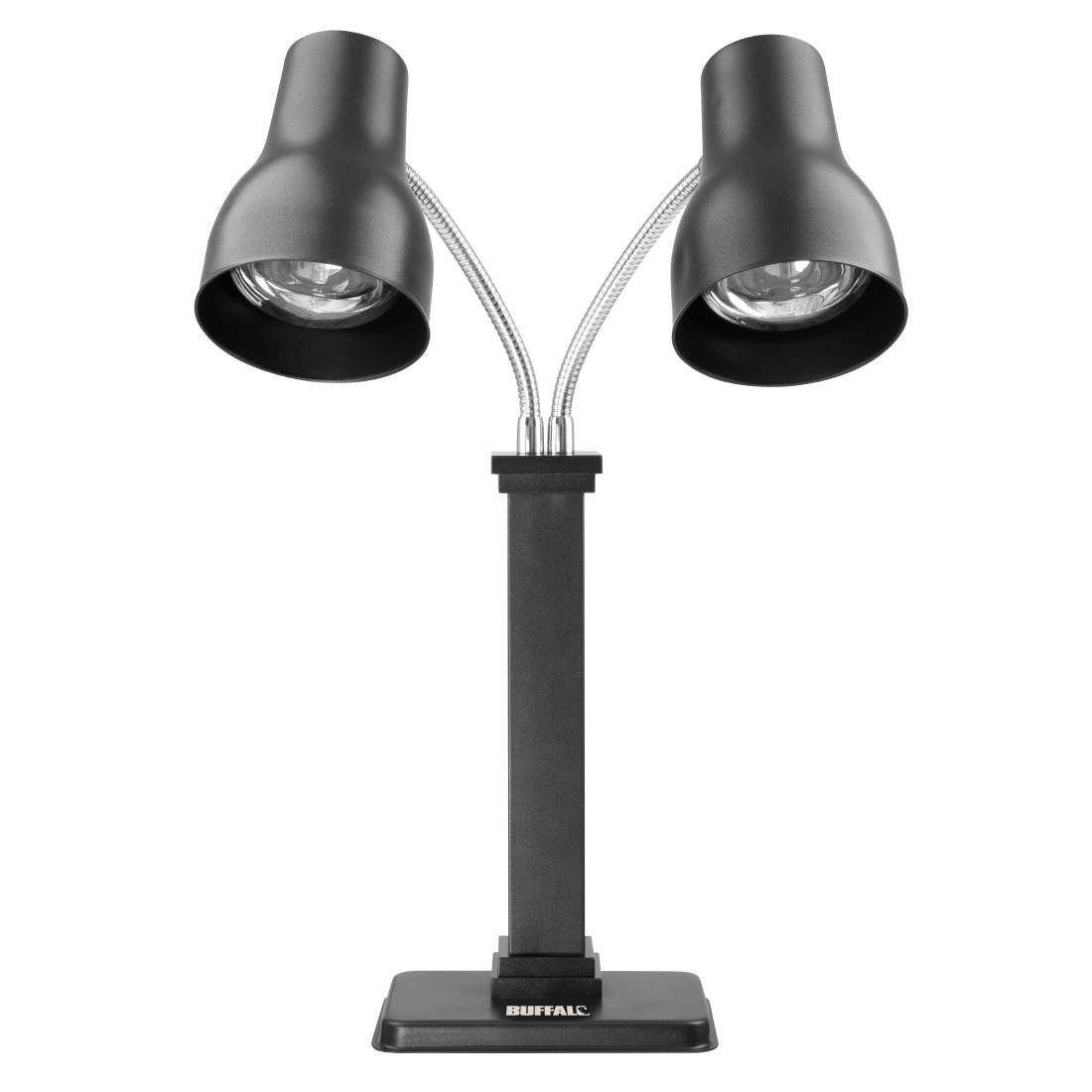 JA868 Buffalo Dubbele Warmtelamp Snijstation Mat Zwart 2x250W