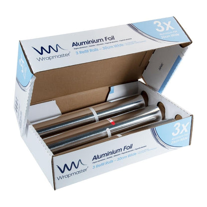 J370 Wrapmaster aluminiumfolie navulling 30cm x 90m (3 stuks)