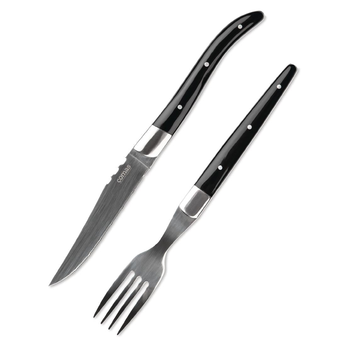 DY411 Comas steakmessen ACR Negro 22,5cm (6 stuks)