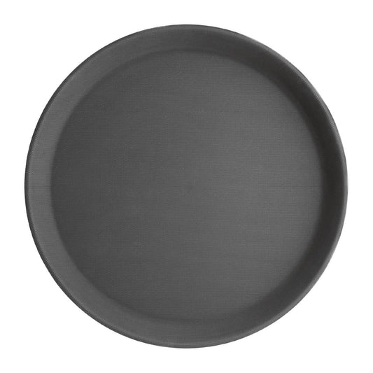 C556 Olympia Kristallon polypropyleen antislip dienblad rond 28cm