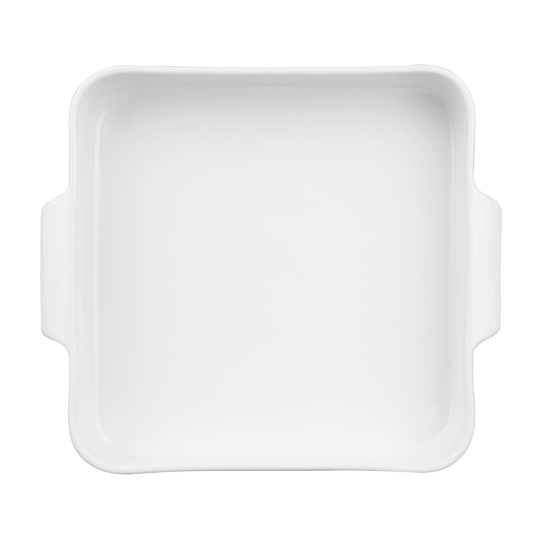 DX386 Olympia Whiteware Vierkante Braadslee 260x225X50mm (2 stuks)