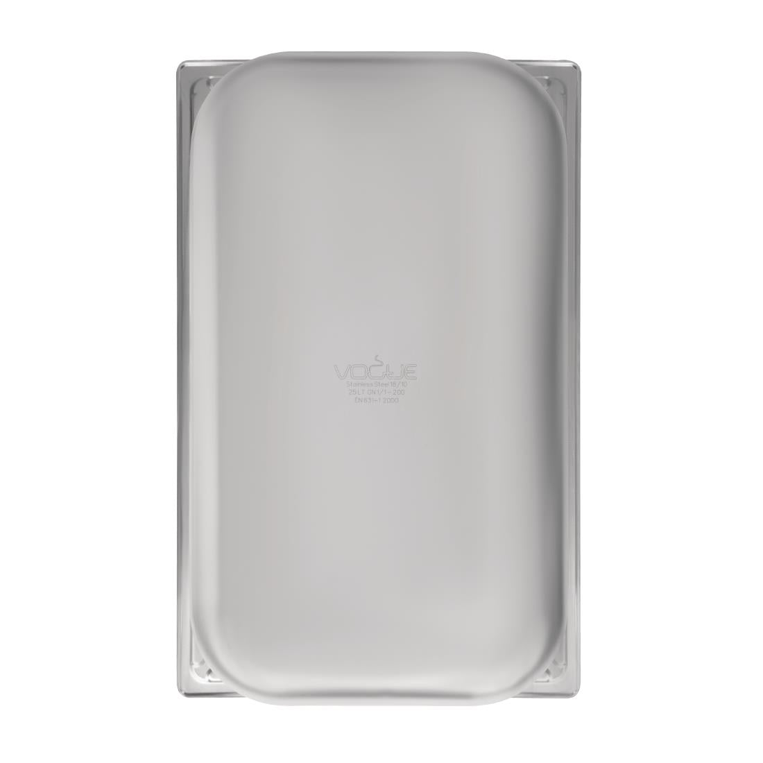 DW436 Vogue heavy-duty RVS GN 1/1 bak 200mm