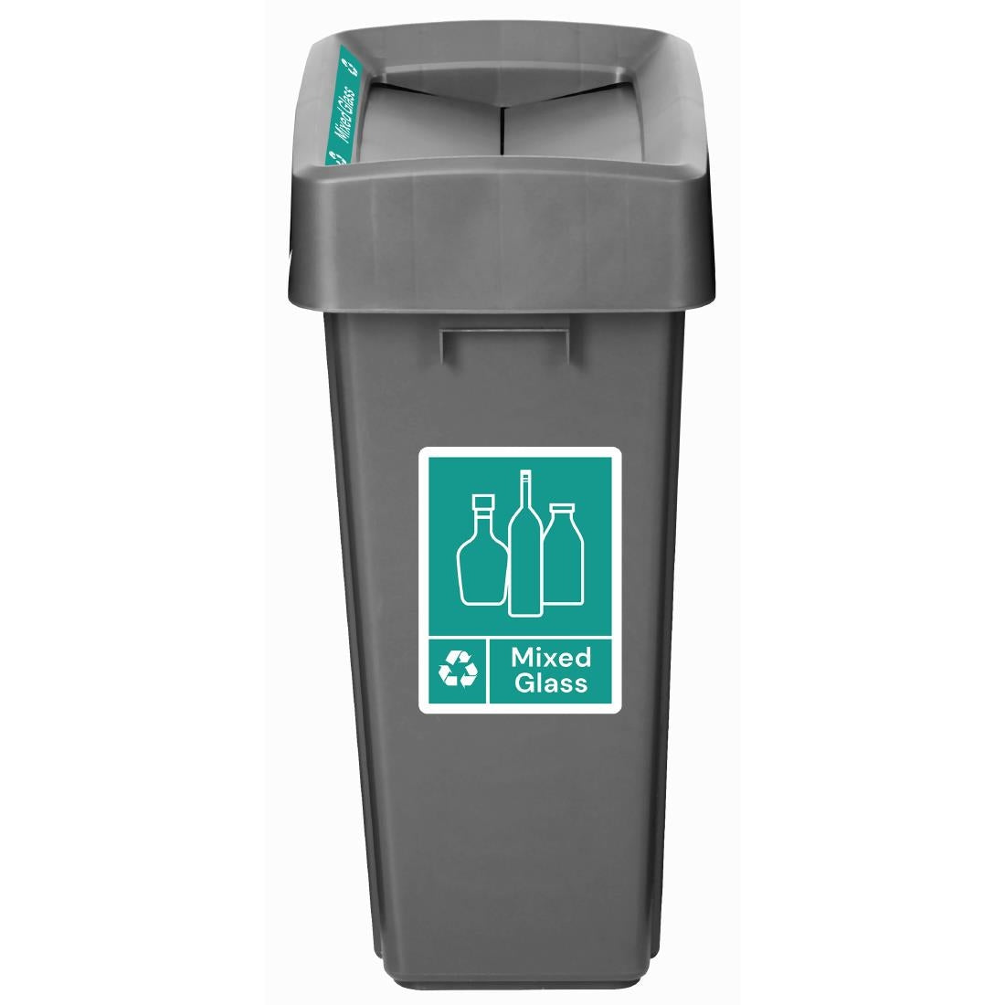 JB494 Jantex Slim Bin Label - Gemengd glas