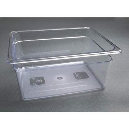 U230 Vogue polycarbonaat 1/2 gastronorm container 150mm helder