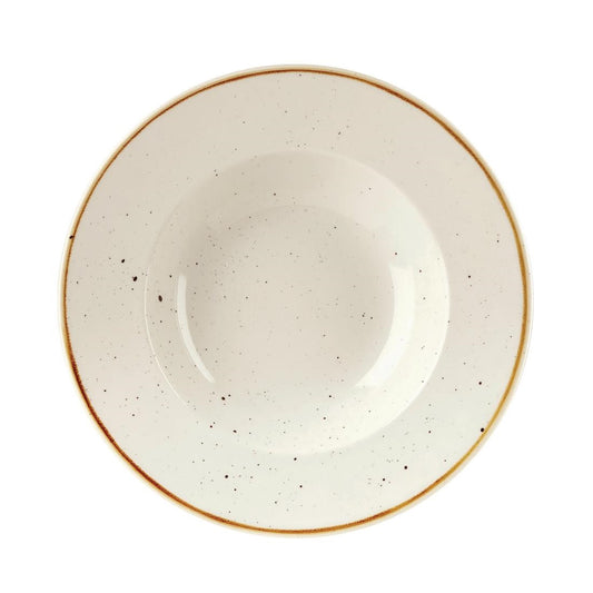 DF798 Churchill Stonecast Barley White Kom Met Brede Rand Large 27.69cm (12 stuks)