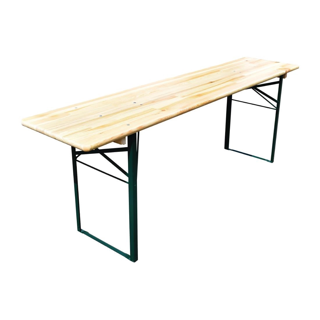 CH438 Opklapbare biertafel met banken 220(L)cm