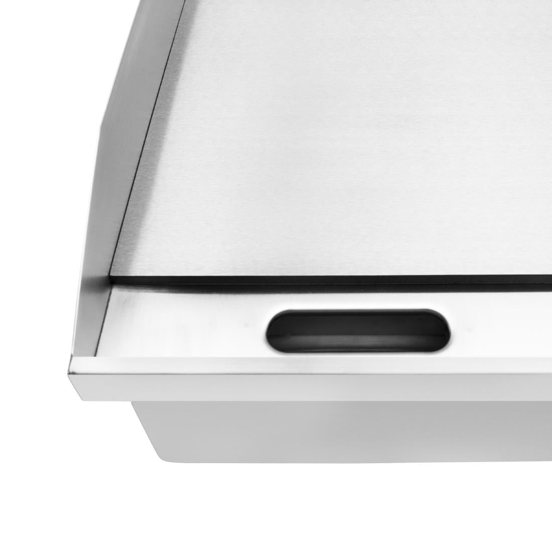 DA397 Nisbets Essentials tafelmodel elektrische bakplaat 48 x 31cm 3000W