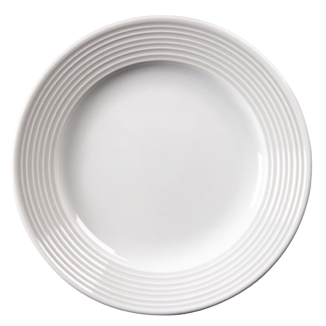 U089 Olympia Linear Borden Met Brede Rand 15cm (12 Stuks)
