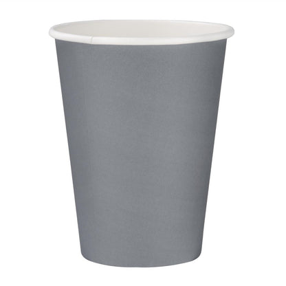 GP416 Fiesta Recyclable koffiebekers enkelwandig blauwgrijs 340ml (1000 stuks)