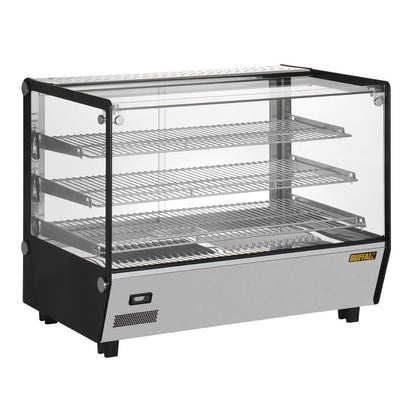 HW924 Buffalo Vierkante Aanrecht Verwarmde Display Merchandiser 160Ltr