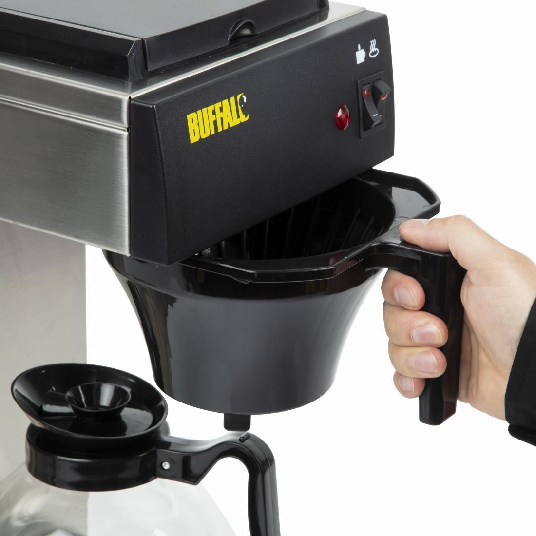 CT815 Buffalo koffiezetapparaat glazen kan 2L