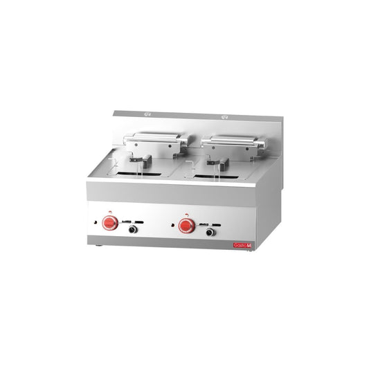 GL922 Gastro M 650 elektrische friteuse 2x 10Ltr 65/71 FRE