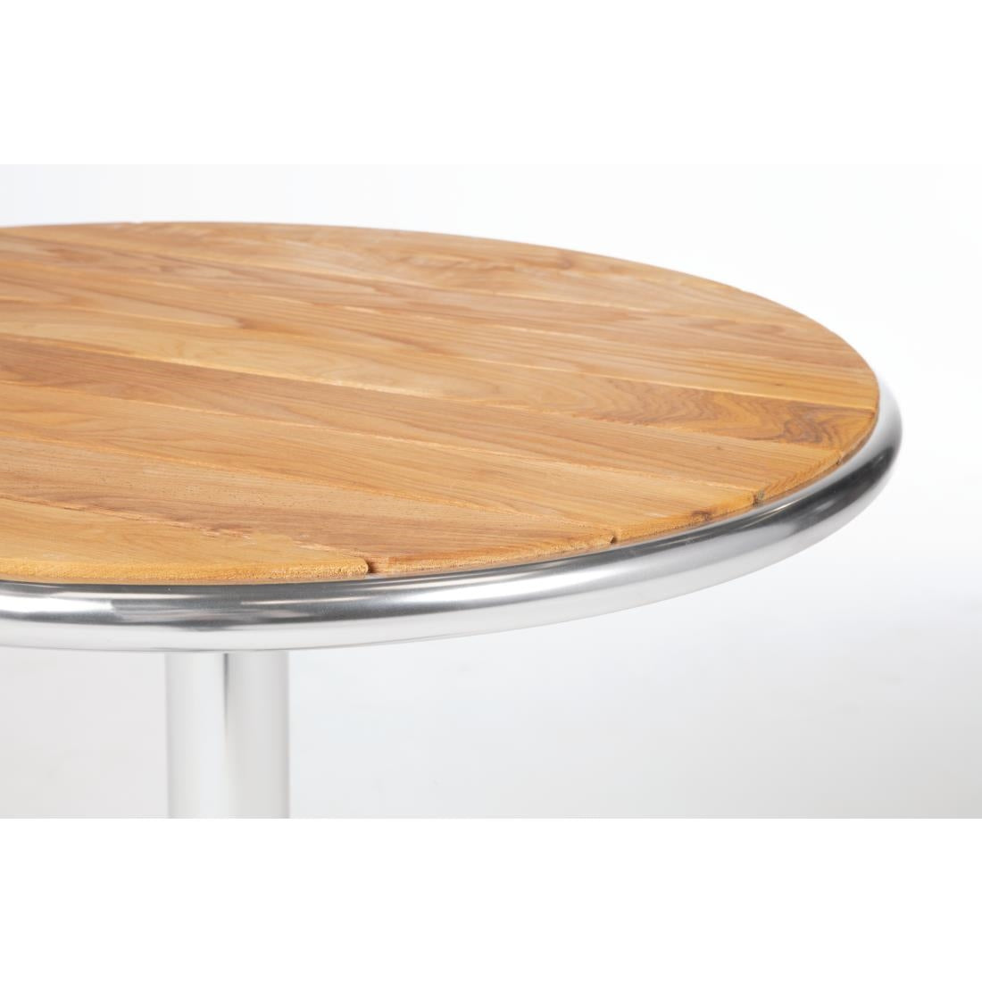 U428 Bolero ronde tafel met essenhouten blad 60cm