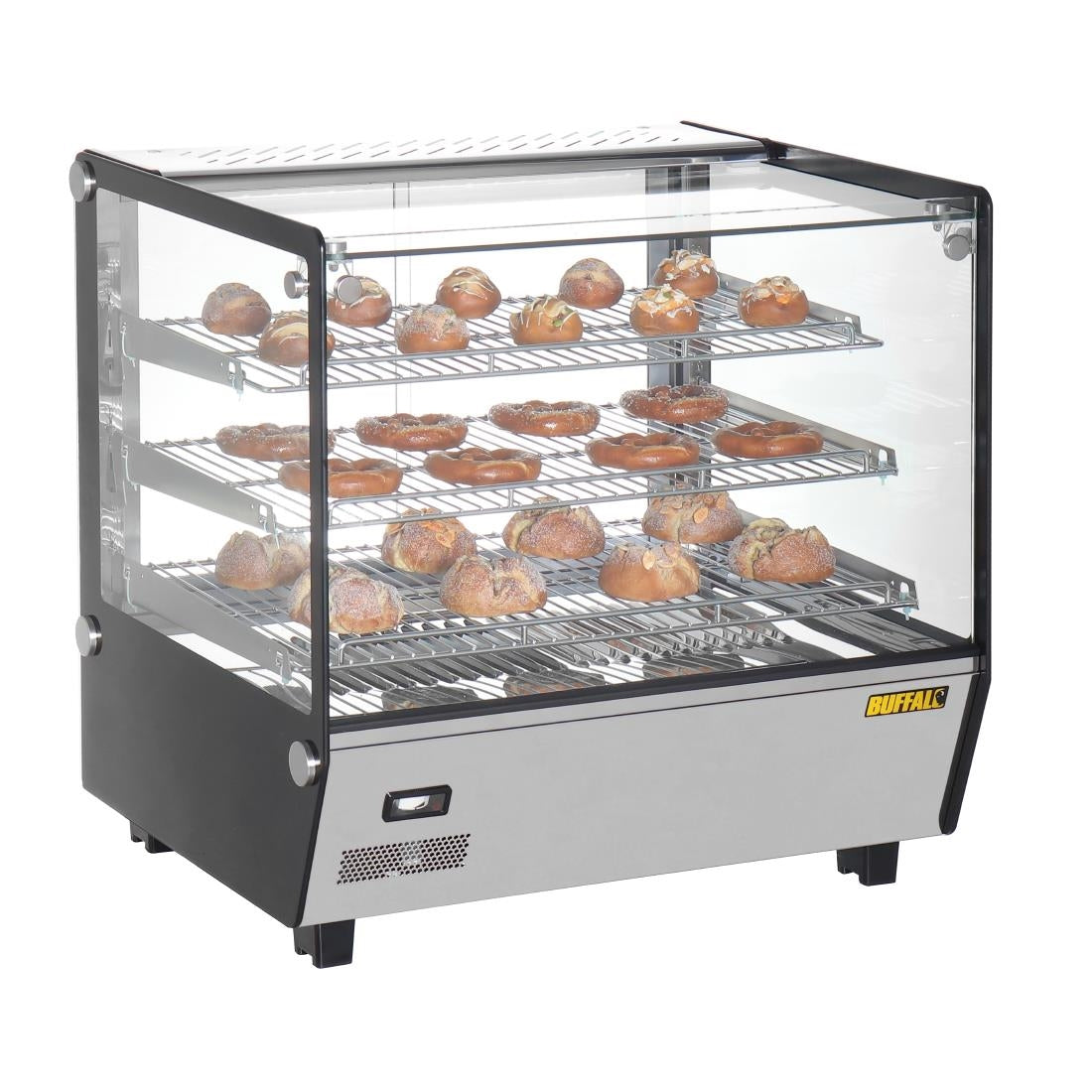 HW923 Buffalo Vierkante Aanrecht Geverwarmde Display Merchandiser 120Ltr