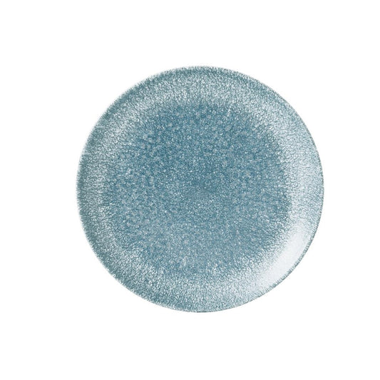 DE884 Churchill Raku Topaz Blue Evolve Coupe Bord 22cm (12 stuks)