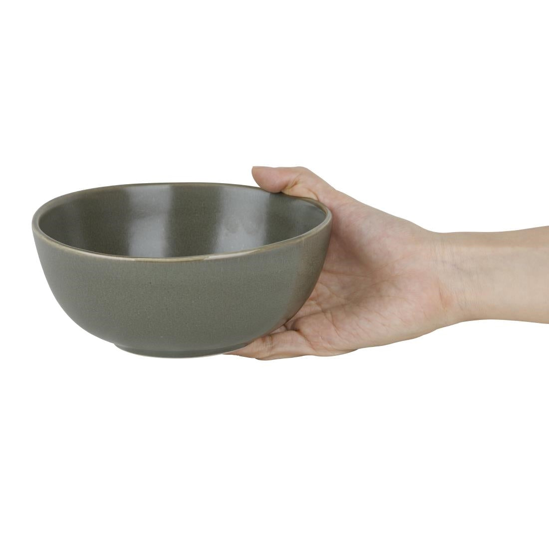 FC707 Olympia Build A Bowl Diepe Kom Groen 15x7cm (6 Stuks)