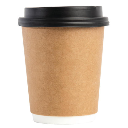 CW715 Fiesta Recyclable deksel zwart voor Fiesta Recyclable 225ml koffiebekers (50 stuks)