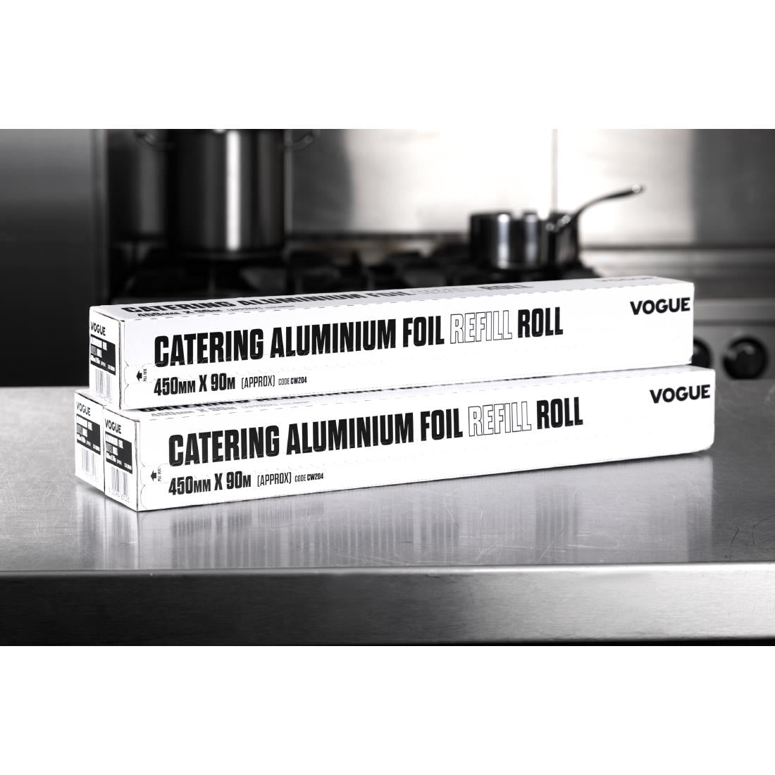 CW204 Aluminiumfolie navulling voor Vogue Wrap450 dispenser (3 stuks)