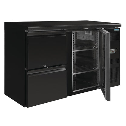 GL186 Polar U-serie enkele deur bar koeling met laden