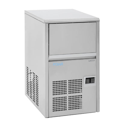 UA026 Polar U-serie premium ijsmachine met een vermogen van 21 kg