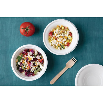 CW906 Fiesta Compostable composteerbare bagasse kommen 300ml (50 stuks)