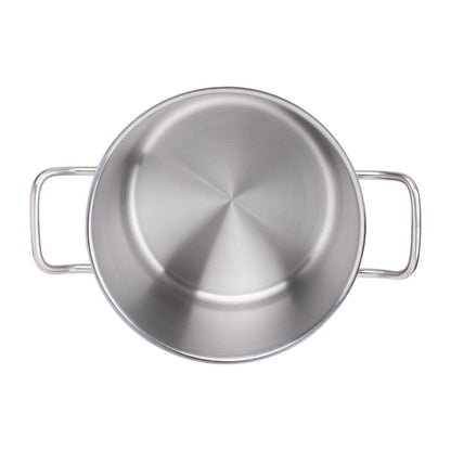 T192 Vogue RVS inductie soeppan 24cm 10,5Ltr
