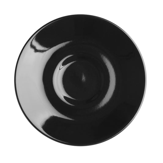 CU955 Olympia cafe espresso schoteltje zwart (12 stuks)