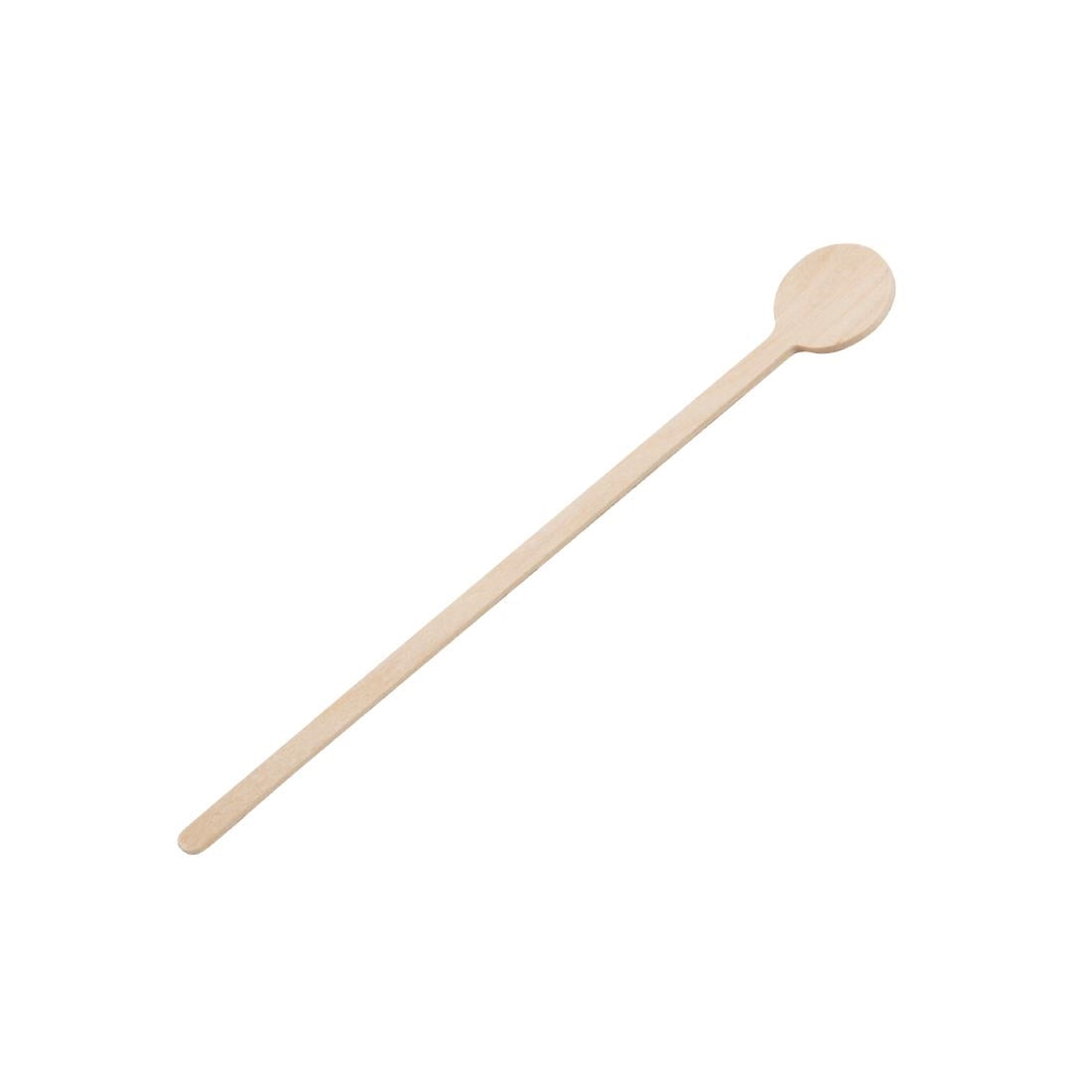 DB493 Fiesta Compostable biologisch afbreekbare houten cocktail roerstaafjes 15cm (100 stuks)