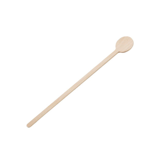 DB493 Fiesta Compostable biologisch afbreekbare houten cocktail roerstaafjes 15cm (100 stuks)