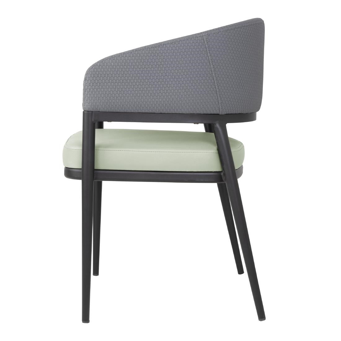 FU520 Bolero Meridian Interieurstoelen - Pistachegrijs (Set Van 2)