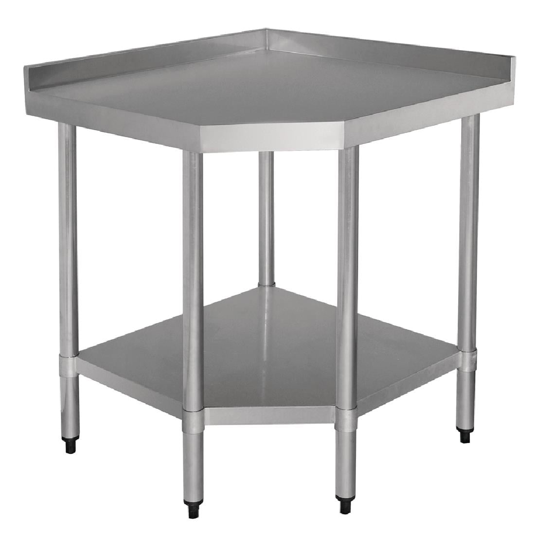 GL278 Vogue RVS werktafel hoekelement 70cm