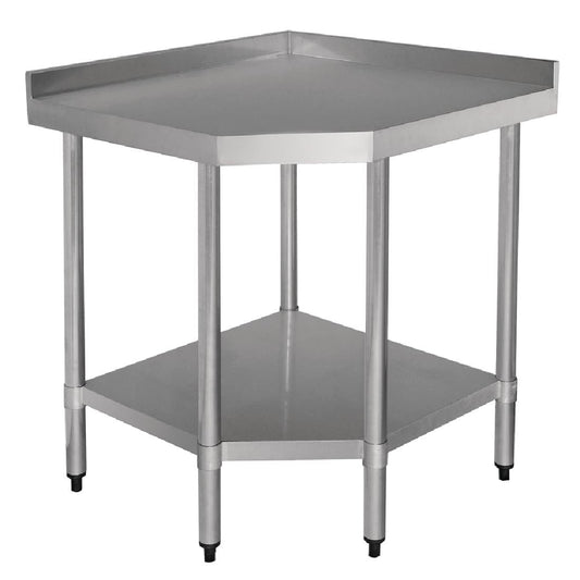 GL278 Vogue RVS werktafel hoekelement 70cm