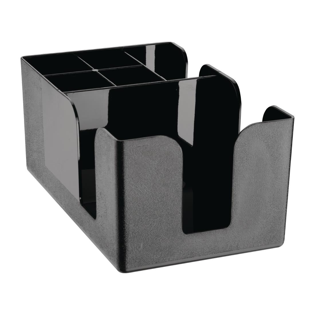 F980 Olympia kristallon plastic bar caddy zwart