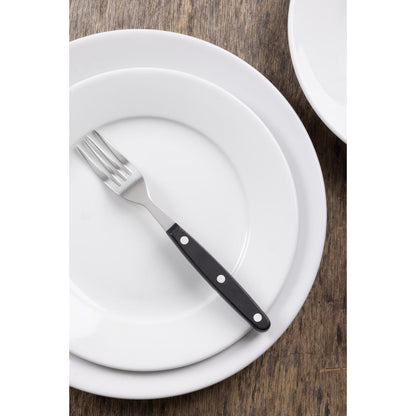 C135 Olympia steakvork zwart heft per (12 stuks)