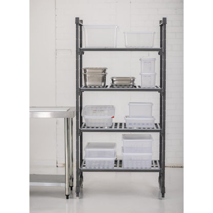 DE903 Cambro stelling 183cm hoog 4 planken - 54cm diep - 91,5cm breed
