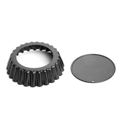 CW990 Vogue mini anti-kleef quichevormen met losse bodem 8cm (3 stuks)