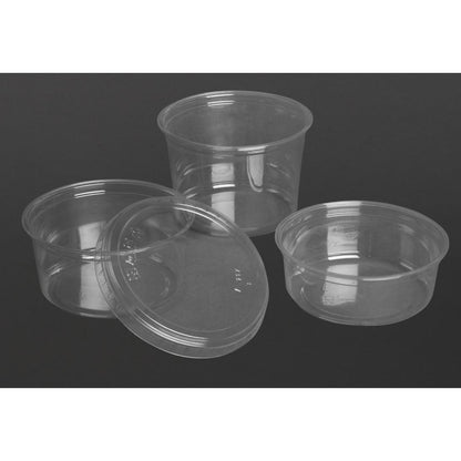 HU064 Fiesta recyclebare rPET Deli-bekers 225 ml/8 oz (300 stuks)