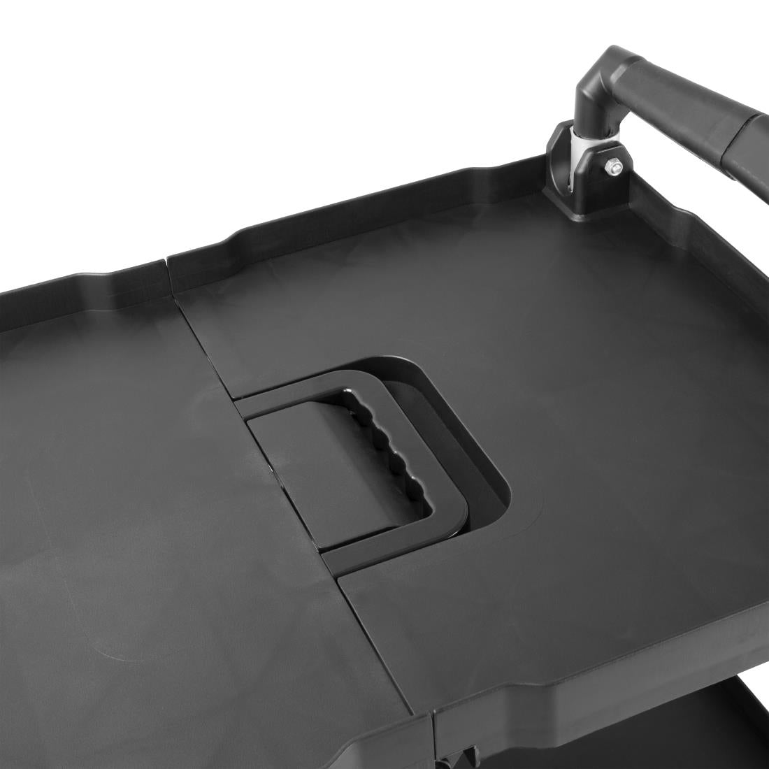 CK113 Vogue 3-Laags Opvouwbare Trolley Zwart Klein