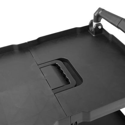 CK113 Vogue 3-Laags Opvouwbare Trolley Zwart Klein