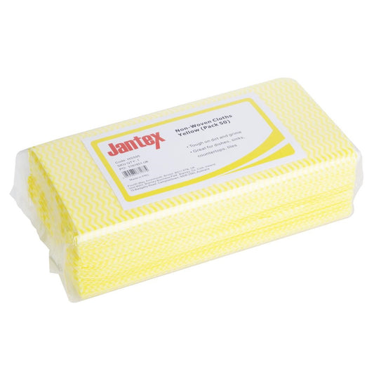 HS595 Jantex Non-Woven Doeken Geel (50 stuks)