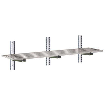 DS452 Gastro M RVS wandplank zonder steunen 200x40cm