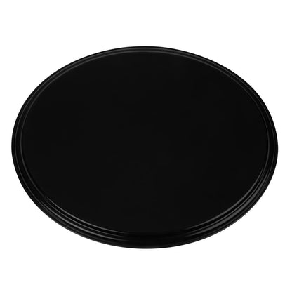 DM783 Cambro Camtread ovaal antislip glasvezel dienblad zwart 68,5x56cm